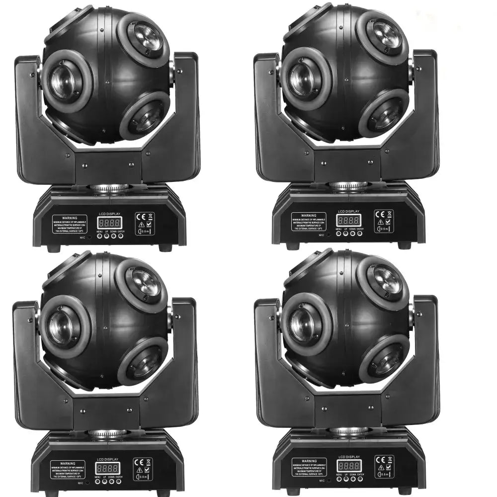 Black led moving head beam light with rgbw halo for dj stage room