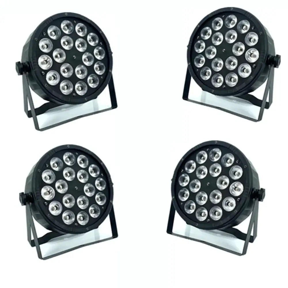 Black octagonal led par 12x18w stage light for party room