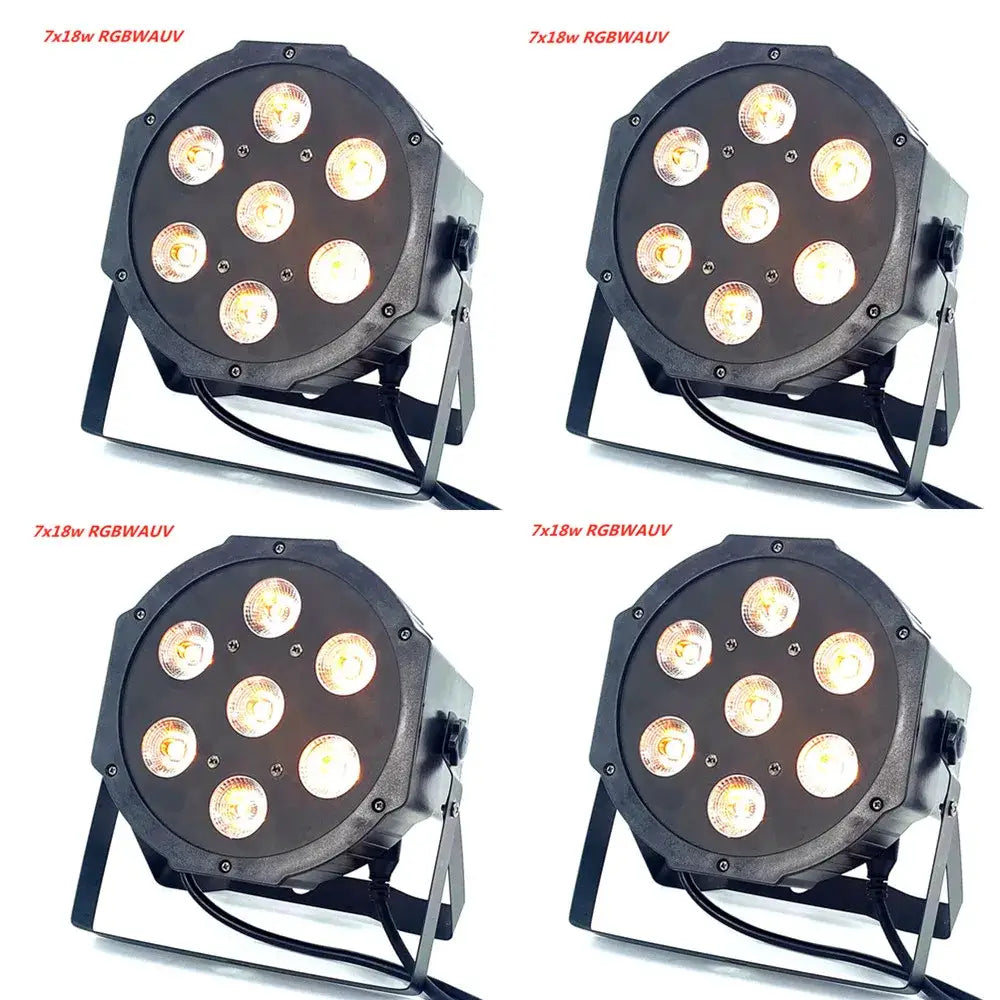 Black octagonal led par 12x18w stage light for party room