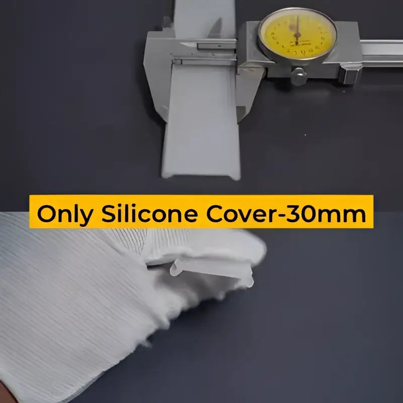 Black pc & silicone led strip channel diffuser for living room light