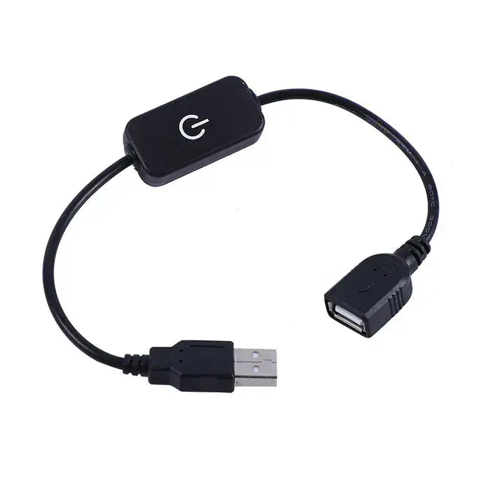 Black & white usb led strip lights dimmer switch – living room adapter