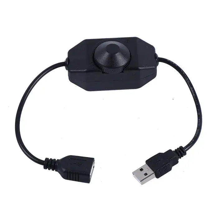 Black & white usb led strip lights dimmer switch – living room adapter