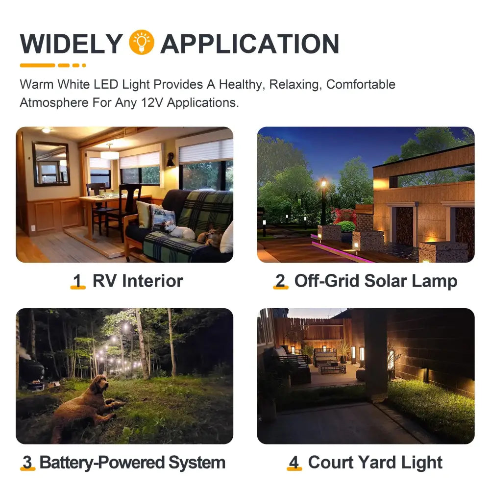 Warm white low voltage 12v led filament g40 bulb outdoor patio light
