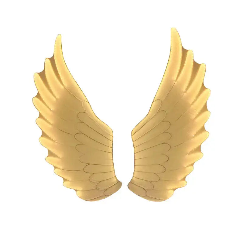 Luminescent angel wings led sculpture bedroom party stage light