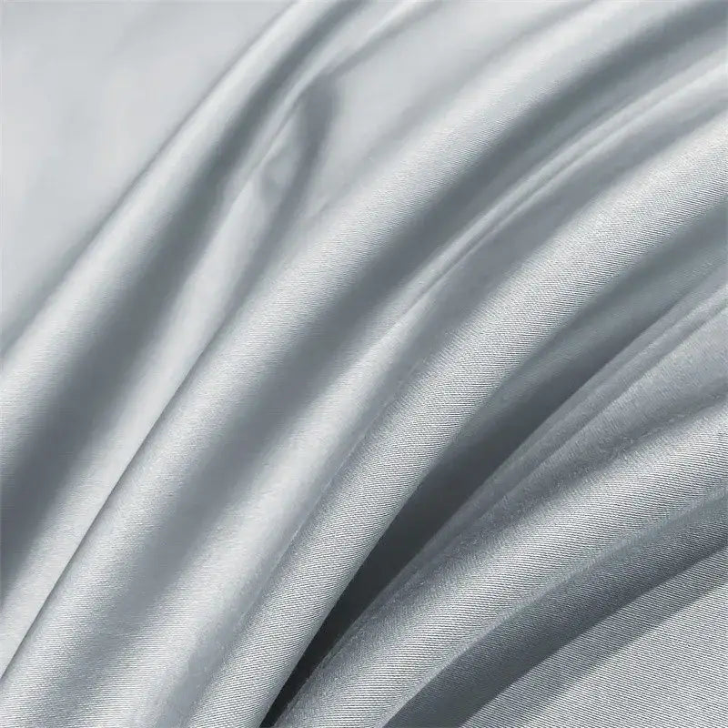 Sage green satin 1000tc duvet cover bedroom bedding set