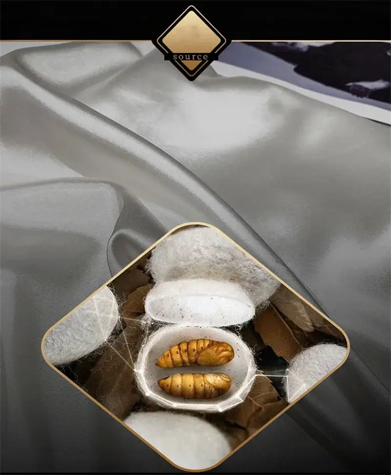 Luxurious dark green satin bedding set bedroom duvet cover