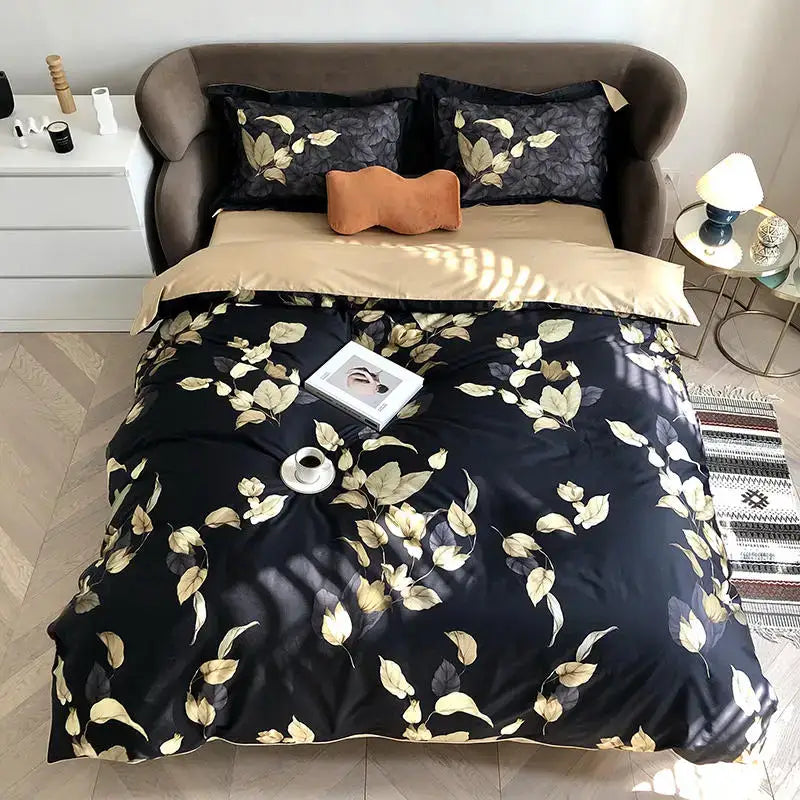 Pastel marine egyptian cotton duvet cover set bedroom bedding
