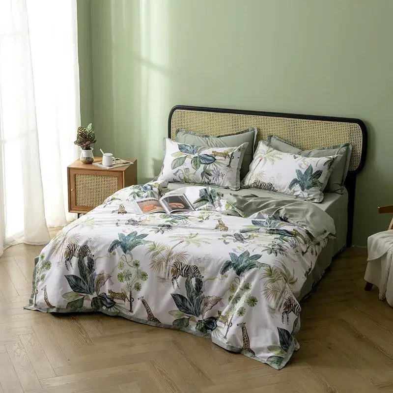 Pastel marine egyptian cotton duvet cover – bedroom bedding set