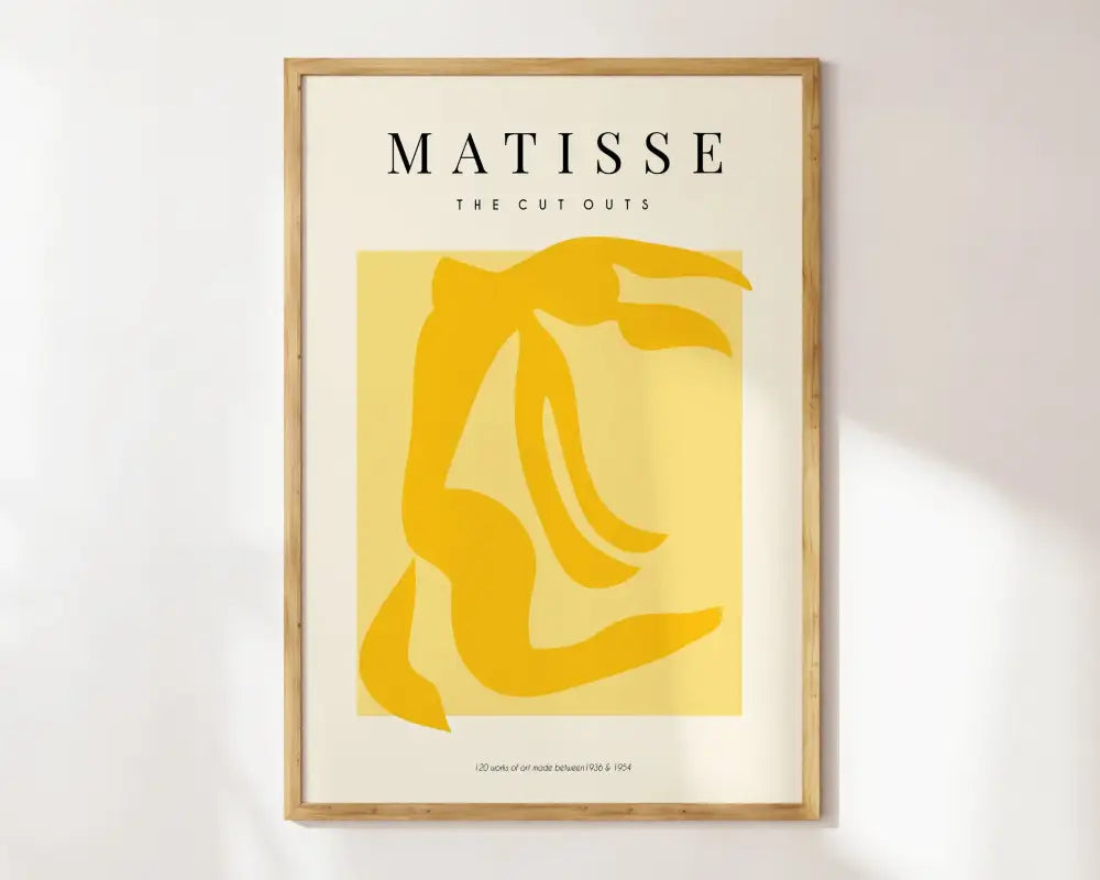 Vibrant matisse floral art framed canvas bedroom wall decor