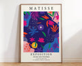 Matisse floral art flower market framed poster – living room decor