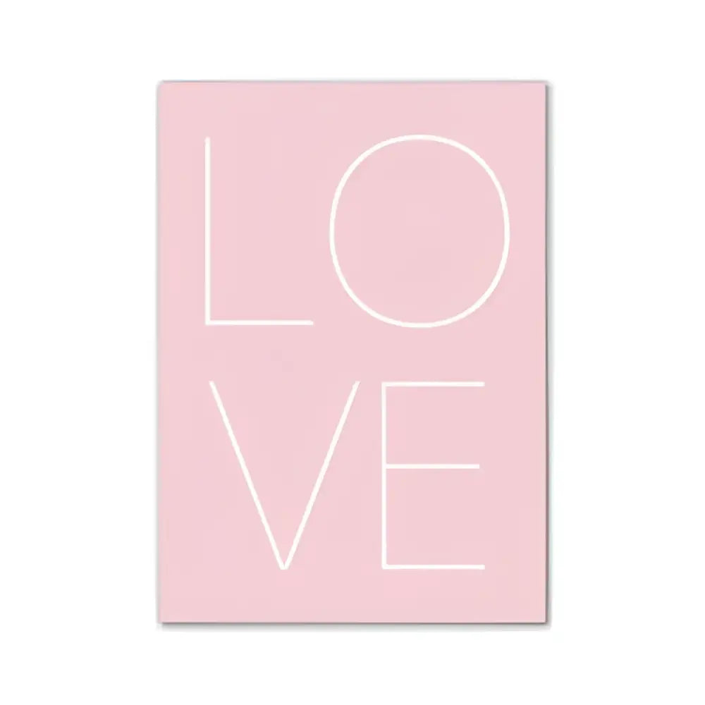 Modern pink aesthetic moon wall art print for bedroom