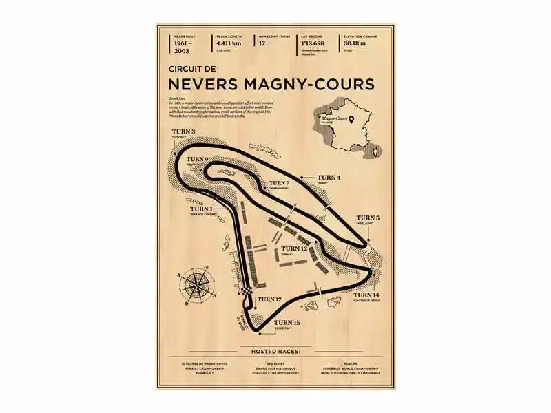 Vintage monaco grand prix racing poster living room wall art