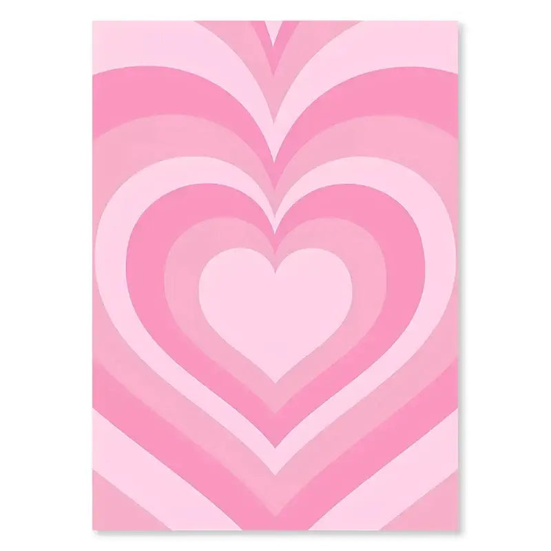 Pastel danish wall art keep going pink & yellow bedroom print
