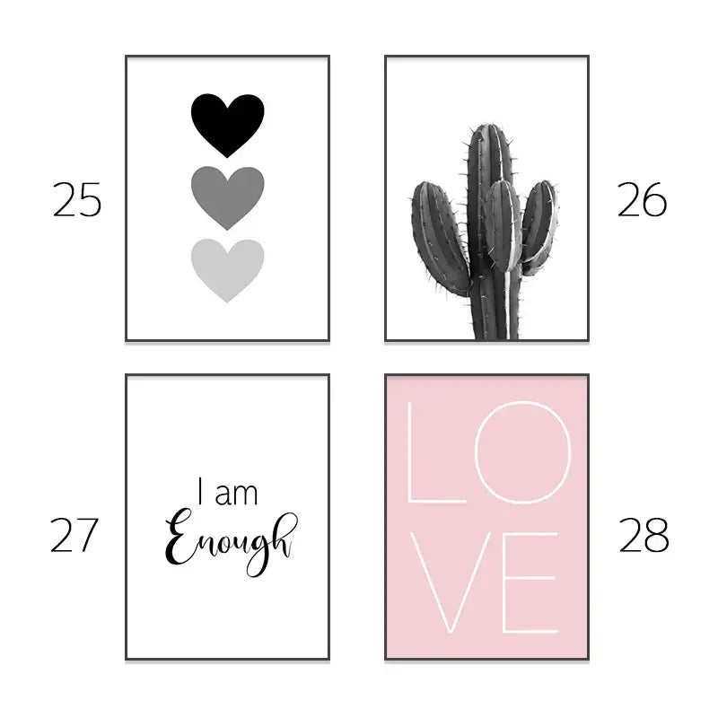 Modern pink aesthetic wall art laughing print bedroom decor