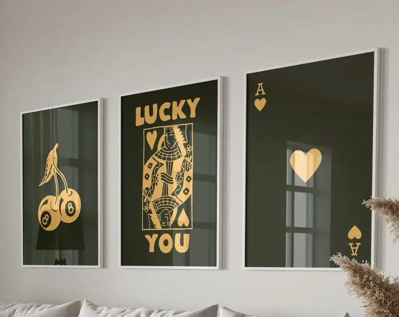 Retro funky queen wall art posters set living room canvas decor