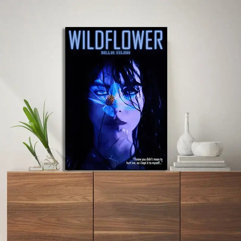 Singer b-billies canvas art print bedroom wall decor