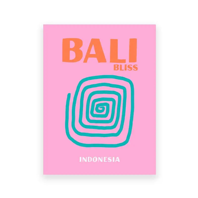 Vibrant pink and yellow miami bondi ibiza travel posters bedroom art
