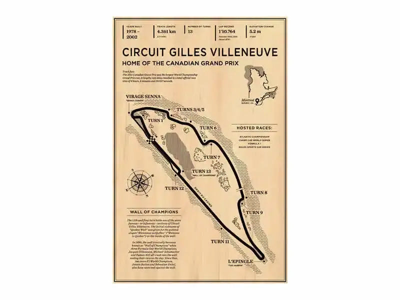 Vintage sepia laguna seca grand prix racing poster office wall art
