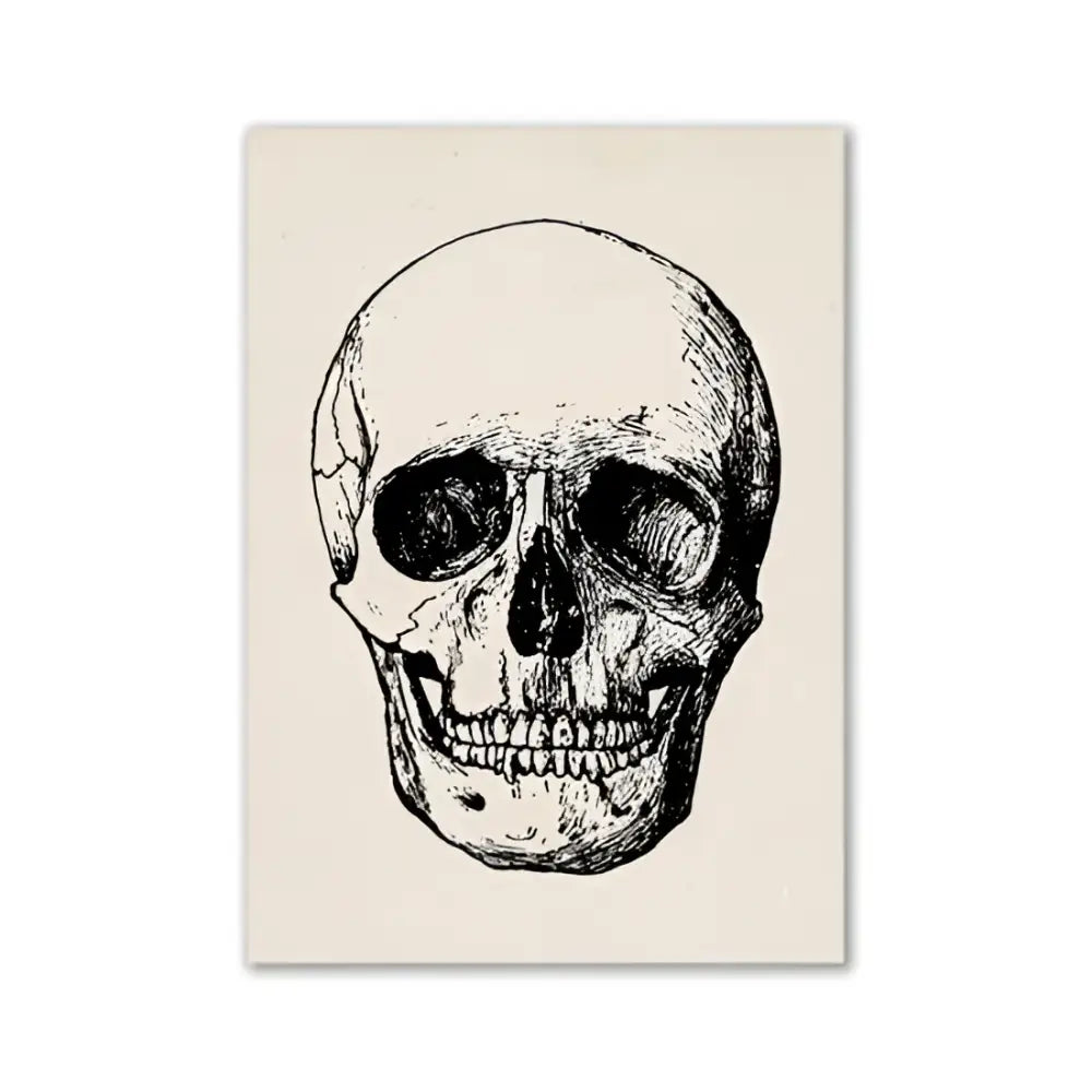 Vintage human anatomy stomach canvas print dining room wall art