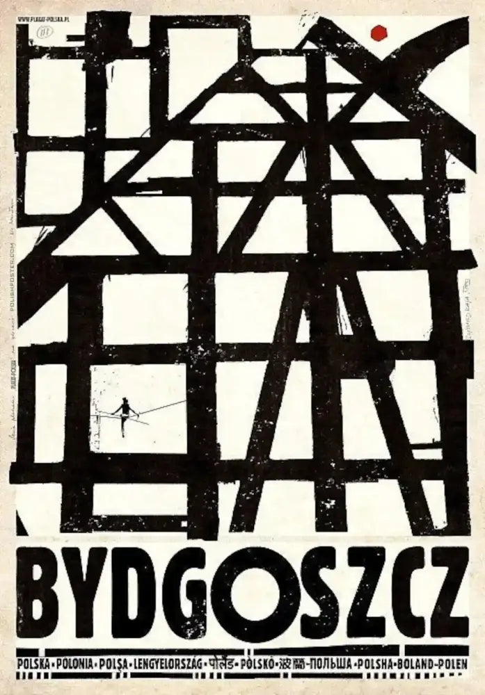 Vintage bieszczady hills city posters canvas living room art