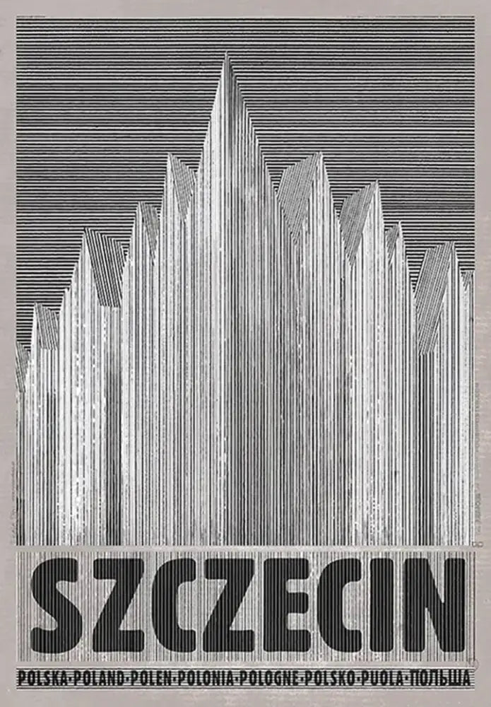 Vintage bieszczady hills city posters canvas living room art