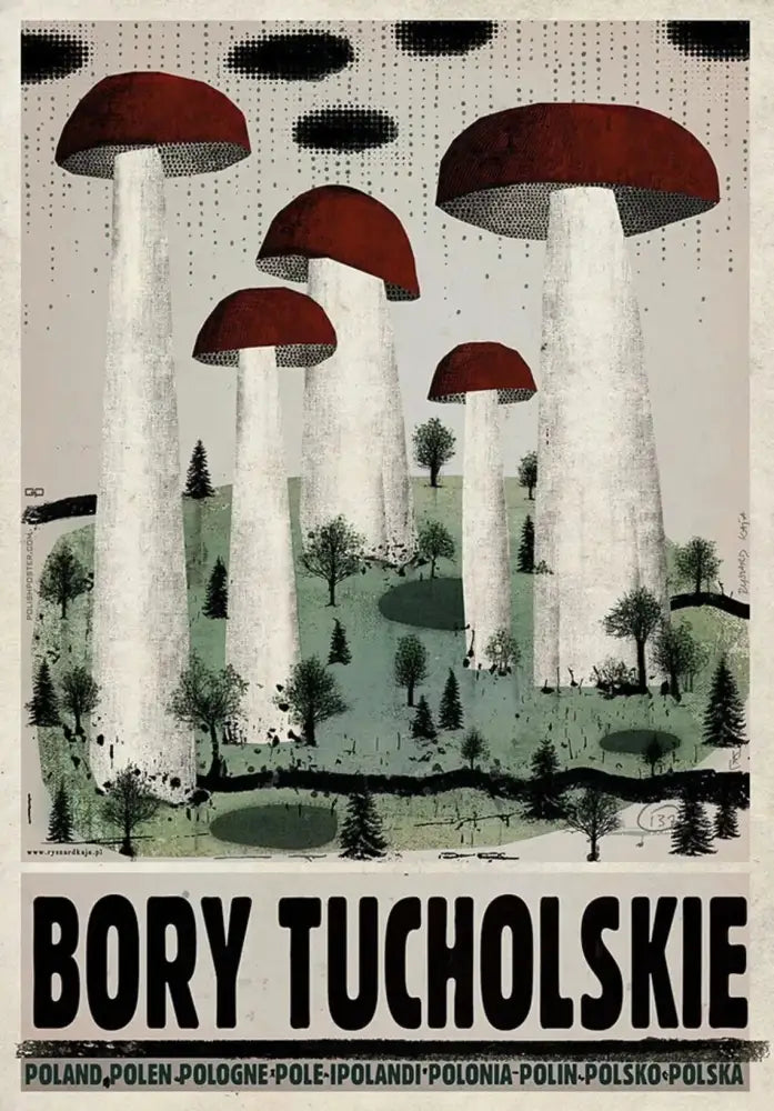 Vintage abstract dunajec mountain poland city posters canvas living room