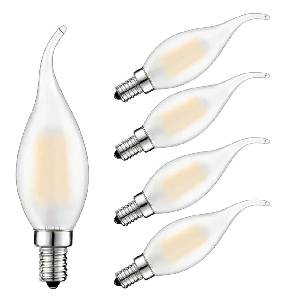 Dimmable led candle light warm white e14 bulb dining room chandelier