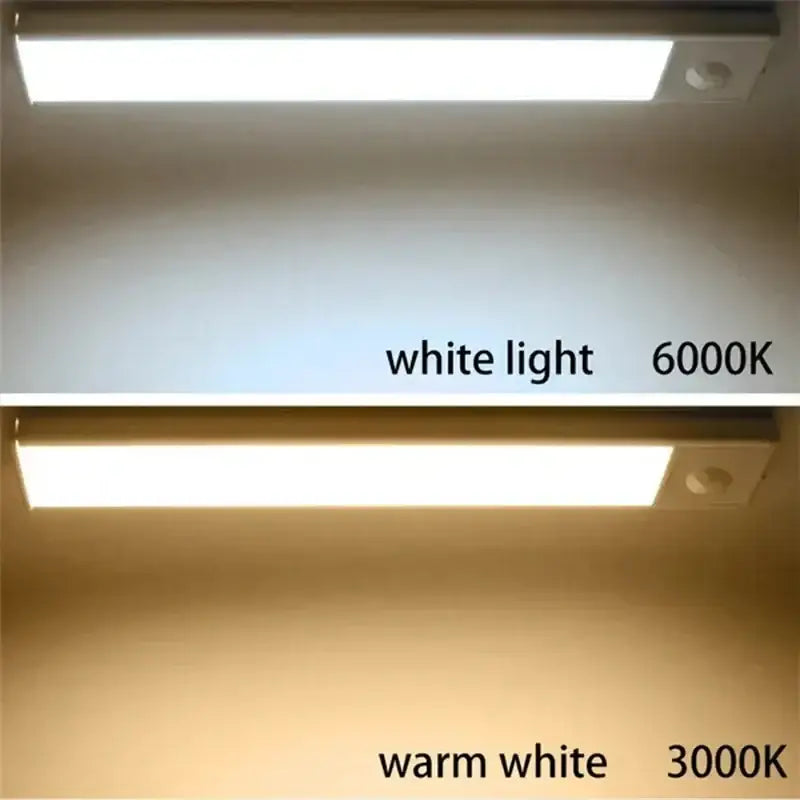 Dimmable led motion sensor magnetic white strip light kitchen