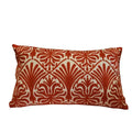 Double happiness embroidered red traditional lumbar pillow bedroom case