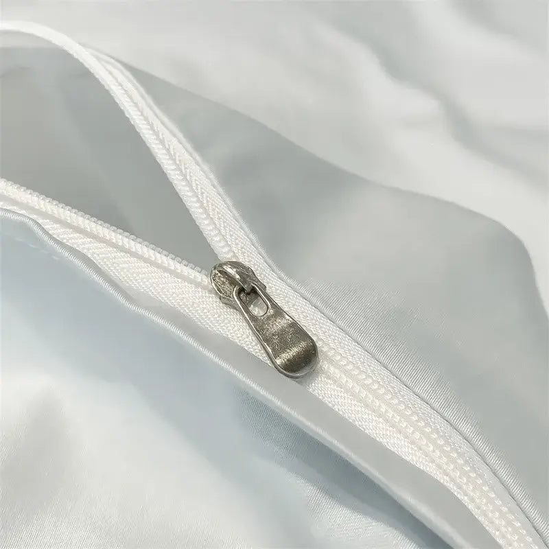 Blush pink 1000tc egyptian cotton satin duvet set bedroom bedding