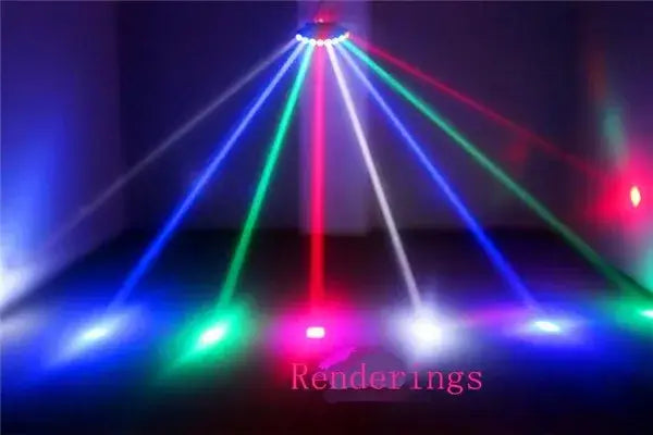Eight eyes led rgbw beam stage light party room effect