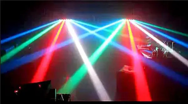 Eight eyes led rgbw beam stage light party room effect