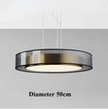 Elegant led dual purpose chandelier for living room pendant light