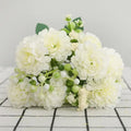 Elegant pink hydrangea decorbites daisy bouquet living room decor
