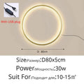 Elegant round gold wall sconces for bedroom indoor lighting