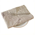 English newspaper style photography props kitchen placemat mat
