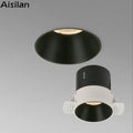 Frameless white cob led downlight living room ambient ceiling light
