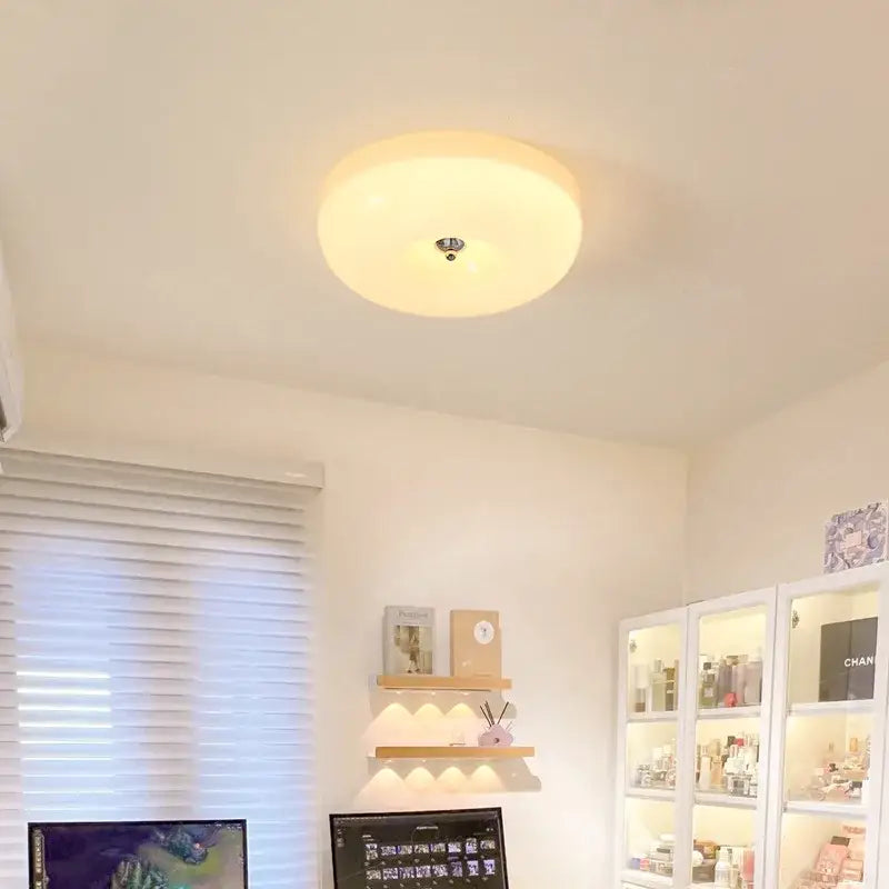 French cream ceiling lamp warm & white – bedroom decorative lighting