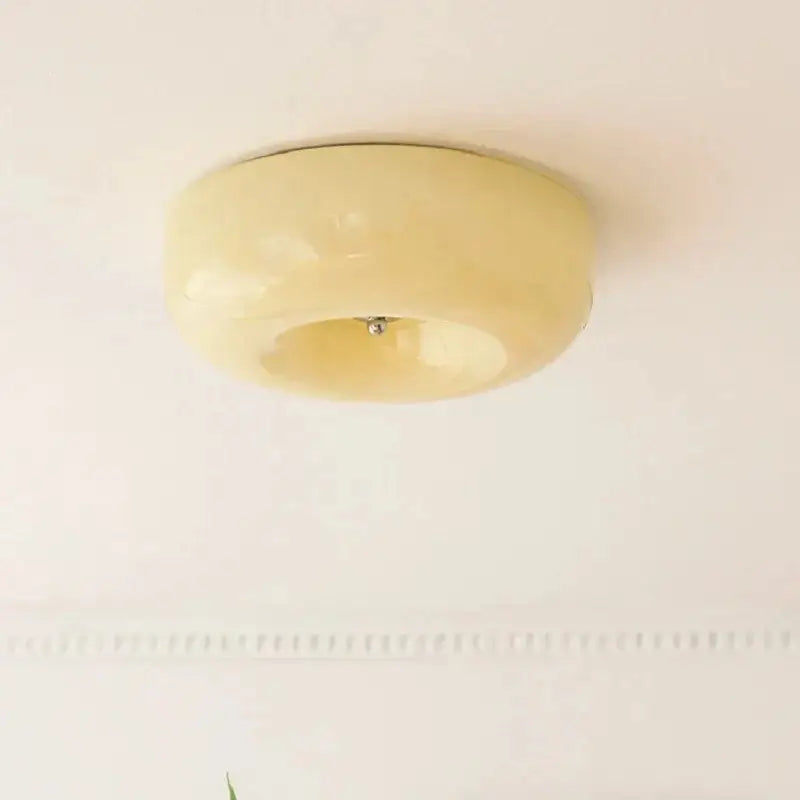 French cream ceiling lamp warm & white – bedroom decorative lighting