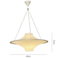 French cream modern chandelier white ceramic pendant for dining room