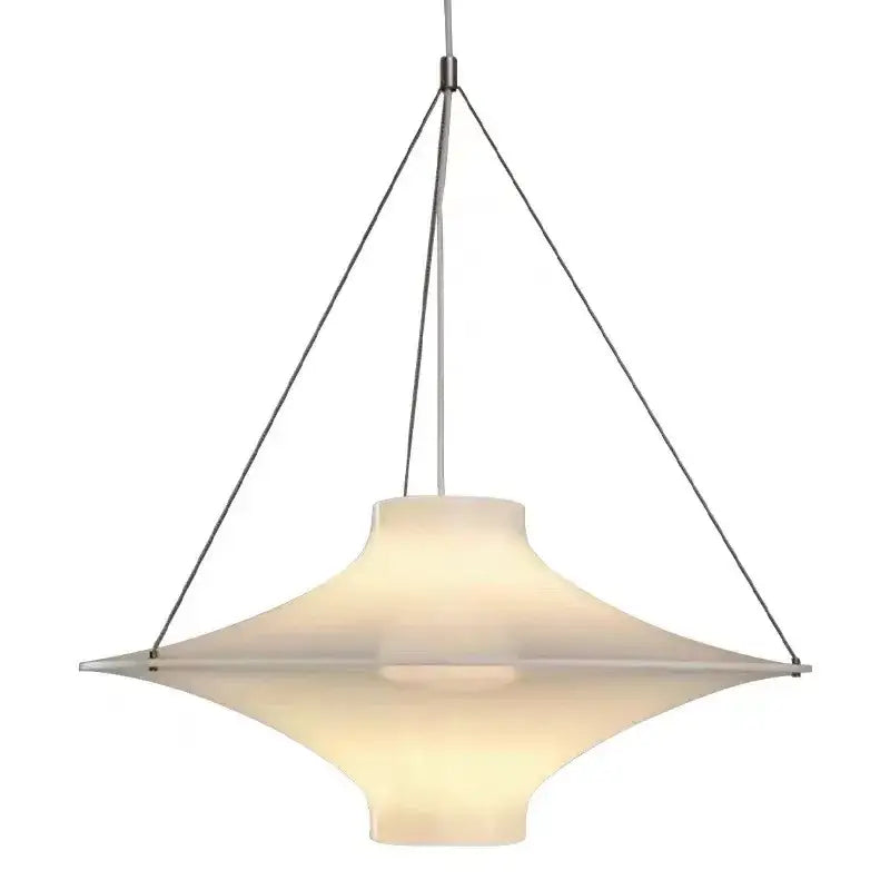 French cream modern chandelier white ceramic pendant for dining room