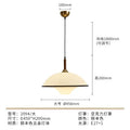 French medieval saucer cream and brass pendant light dining room