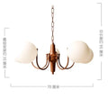 French vintage iron antique bronze pendant light kitchen chandelier