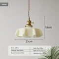 French vintage mint green glass pendant light for kitchen island