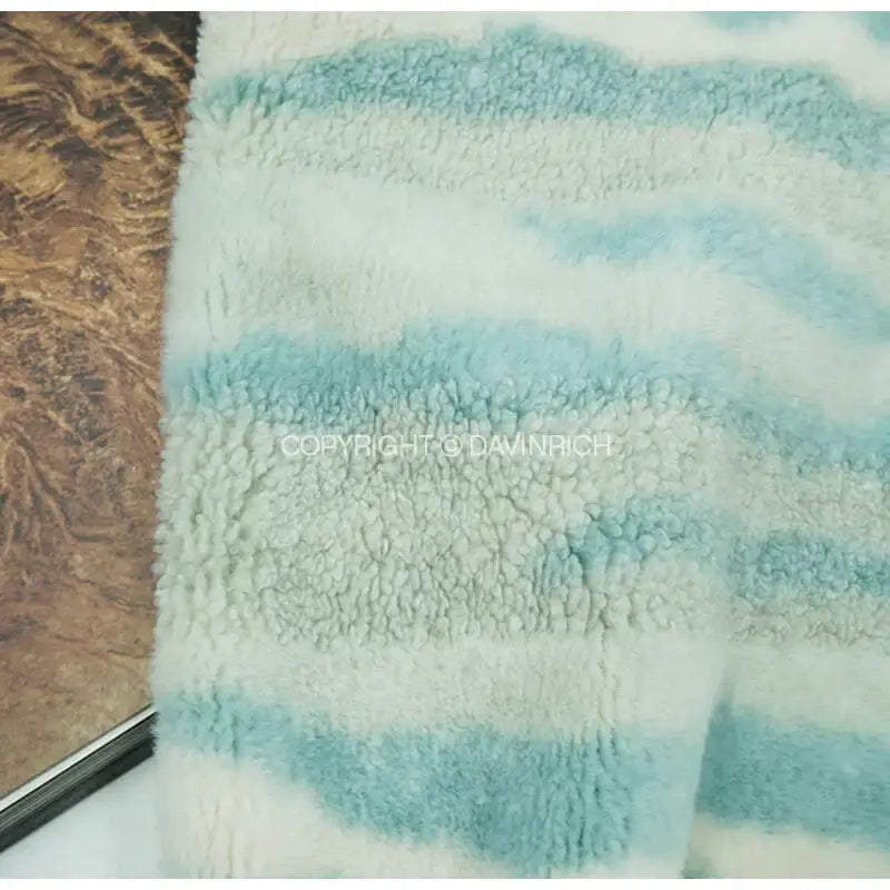 Galaxy inspired jupiter striped fleece cushion covers bedroom beige & white