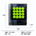 Geometric abstract acrylic ball ornament living room display box