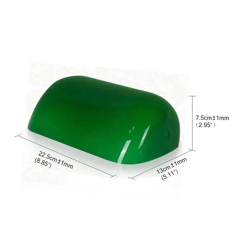 Glass banker lamp shade for desk or office 4 colors