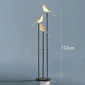 Gold led bird desk lamp for bedroom and living room