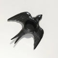 Golden bird ceramic candle holder tray wedding dining room decor