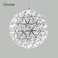 Golden gypsophila sparkball pendant lights living room chandelier